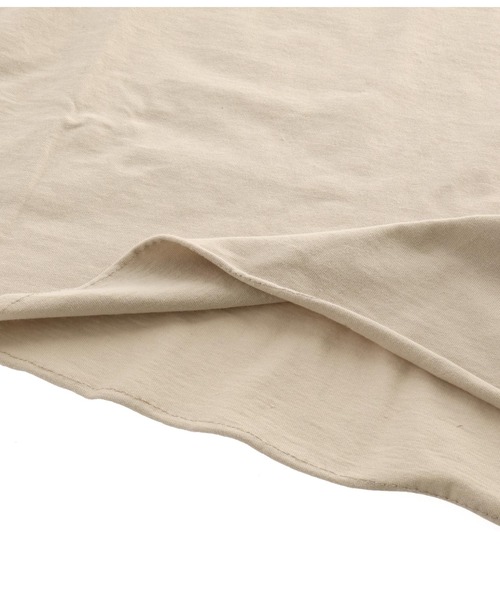 ANAP（アナップ）の「クロップドロングTシャツ（Tシャツ/カットソー・レディース・ブラック/オフホワイト/ライトベージュ・FREE）」の8枚目の写真