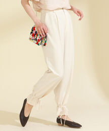 Ray BEAMS | Ray BEAMS / スソ シボリ パンツ(その他パンツ)