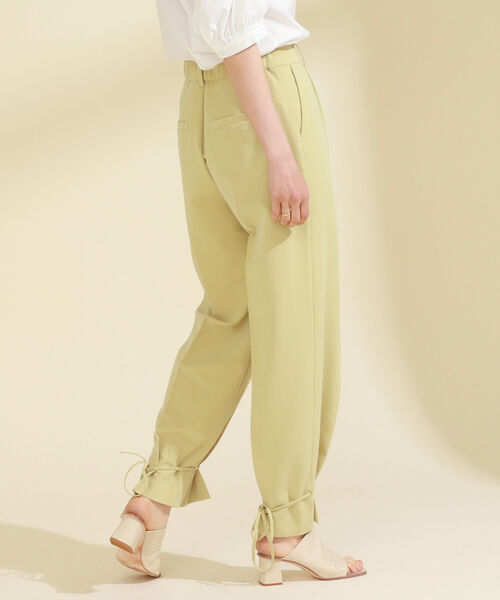 Ray BEAMS（レイビームス）の「Ray BEAMS / スソシボリ パンツ（その他パンツ・レディース・ホワイト系その他6/クリーム・0/1）」の9枚目の写真