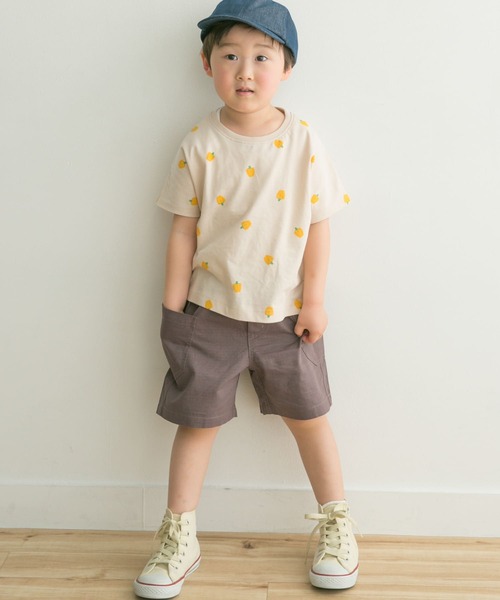 URBAN RESEARCH DOORS（アーバンリサーチドアーズ）の「リップストップショーツ(KIDS)（その他パンツ・キッズ・カモフラージュ/ブラウン/パープル/ネイビー・120/105/135）」の3枚目の写真