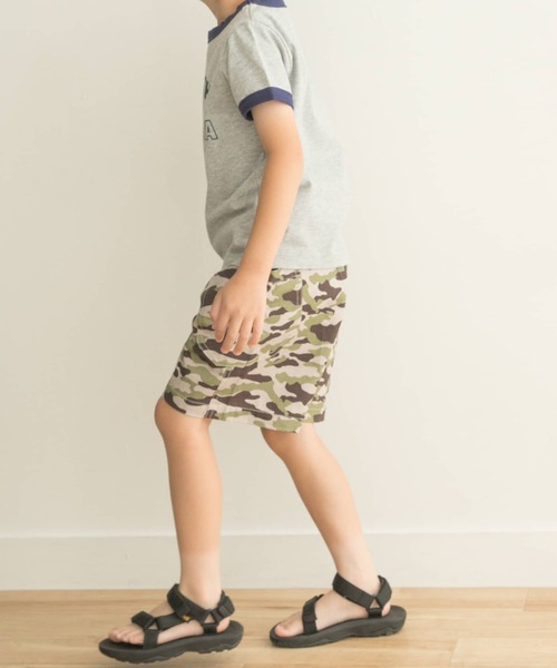 URBAN RESEARCH DOORS（アーバンリサーチドアーズ）の「リップストップショーツ(KIDS)（その他パンツ・キッズ・カモフラージュ/ブラウン/パープル/ネイビー・120/105/135）」の6枚目の写真