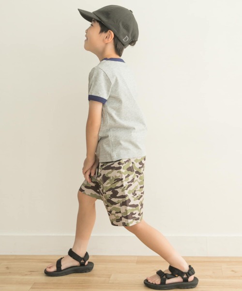 URBAN RESEARCH DOORS（アーバンリサーチドアーズ）の「リップストップショーツ(KIDS)（その他パンツ・キッズ・カモフラージュ/ブラウン/パープル/ネイビー・120/105/135）」の7枚目の写真