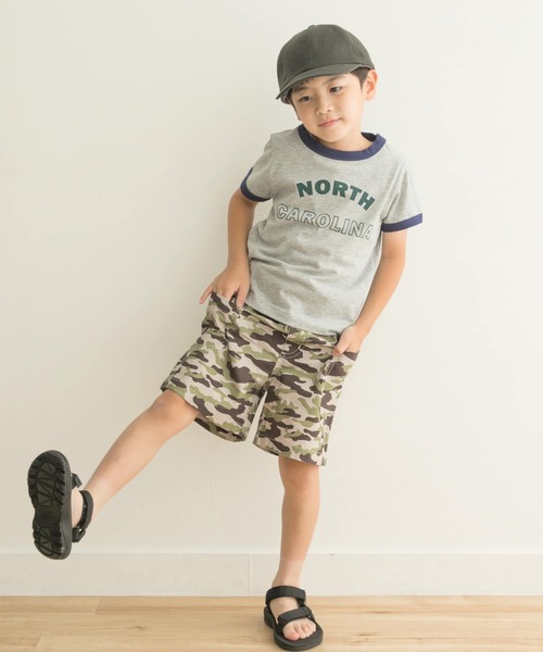 URBAN RESEARCH DOORS（アーバンリサーチドアーズ）の「リップストップショーツ(KIDS)（その他パンツ・キッズ・カモフラージュ/ブラウン/パープル/ネイビー・120/105/135）」の9枚目の写真