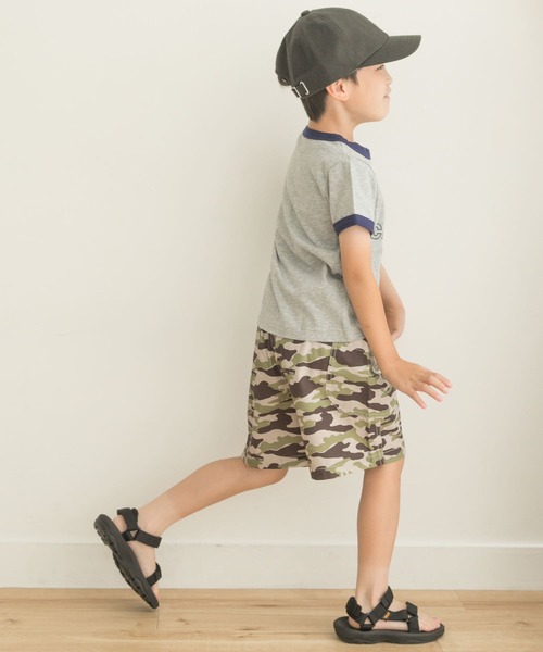 URBAN RESEARCH DOORS（アーバンリサーチドアーズ）の「リップストップショーツ(KIDS)（その他パンツ・キッズ・カモフラージュ/ブラウン/パープル/ネイビー・120/105/135）」の10枚目の写真