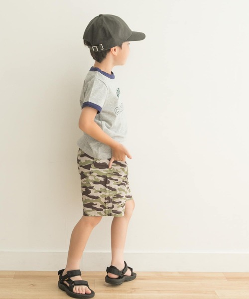 URBAN RESEARCH DOORS（アーバンリサーチドアーズ）の「リップストップショーツ(KIDS)（その他パンツ・キッズ・カモフラージュ/ブラウン/パープル/ネイビー・120/105/135）」の11枚目の写真