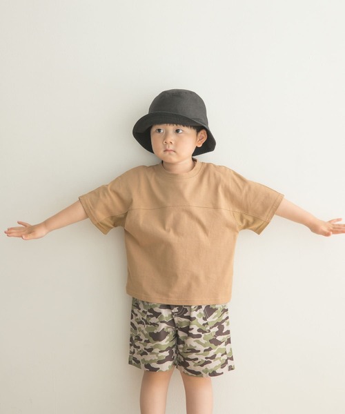 URBAN RESEARCH DOORS（アーバンリサーチドアーズ）の「リップストップショーツ(KIDS)（その他パンツ・キッズ・カモフラージュ/ブラウン/パープル/ネイビー・120/105/135）」の14枚目の写真
