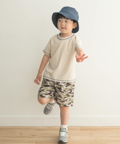 URBAN RESEARCH DOORS（アーバンリサーチドアーズ）の「リップストップショーツ(KIDS)（その他パンツ・キッズ・カモフラージュ/ブラウン/パープル/ネイビー・120/105/135）」の17枚目の写真