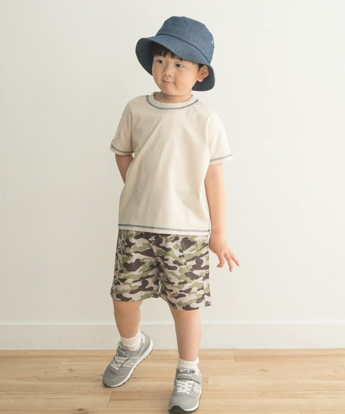 URBAN RESEARCH DOORS（アーバンリサーチドアーズ）の「リップストップショーツ(KIDS)（その他パンツ・キッズ・カモフラージュ/ブラウン/パープル/ネイビー・120/105/135）」の18枚目の写真