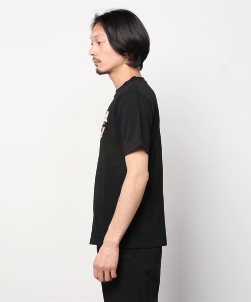 AVIREX（アヴィレックス）の「ガールズ＆ロゴ Tシャツ/GIRLS & LOGO T-SHIRT（Tシャツ/カットソー・レディース・ライトグレー/ブラック/ライトピンク/ホワイト・MEDIUM/LARGE/X-LARGE）」の6枚目の写真