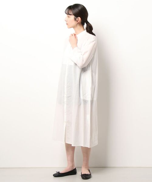 yuni（ユニ　）の「sushi boil pintuck banded coll（ワンピース・レディース・ホワイト/パープル/グリーン/その他・FREE）」の8枚目の写真