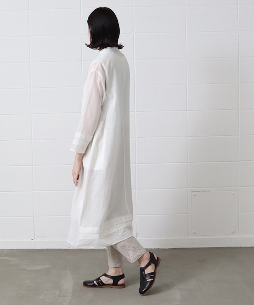 yuni（ユニ　）の「sushi boil pintuck banded coll（ワンピース・レディース・ホワイト/パープル/グリーン/その他・FREE）」の12枚目の写真