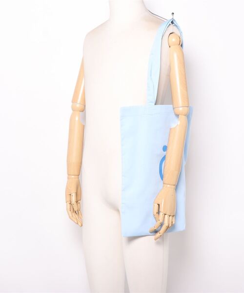 omom sot（オムオムソット）の「トート プリント オリジナルカラー omom sot（トートバッグ・レディース・サックスブルー/イエロー・F）」の3枚目の写真