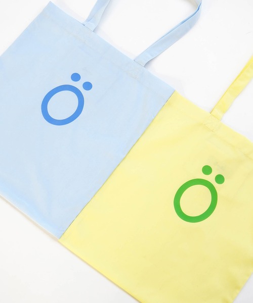 omom sot（オムオムソット）の「トート プリント オリジナルカラー omom sot（トートバッグ・レディース・サックスブルー/イエロー・F）」の10枚目の写真