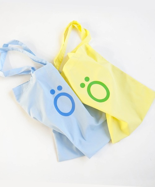 omom sot（オムオムソット）の「トート プリント オリジナルカラー omom sot（トートバッグ・レディース・サックスブルー/イエロー・F）」の11枚目の写真