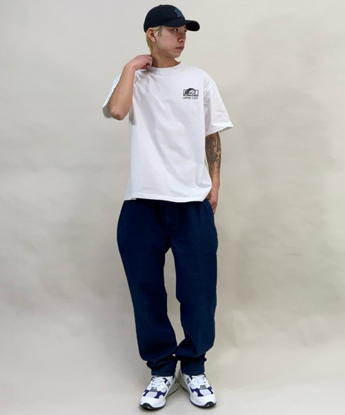 LURKING CLASS(ラーキングクラス)の「【ムラサキスポーツ別注】LURKING CLASS/ラーキングクラス オーバーサイズ バックプリントTシャツ ST22STM02(Tシャツ/カットソー・メンズ・ホワイト/ベージュ/ブラック・L/M/XL)」の14枚目の写真