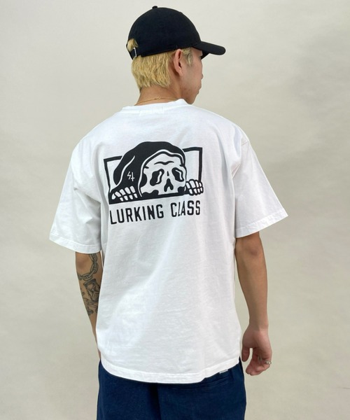 LURKING CLASS(ラーキングクラス)の「【ムラサキスポーツ別注】LURKING CLASS/ラーキングクラス オーバーサイズ バックプリントTシャツ ST22STM02(Tシャツ/カットソー・メンズ・ホワイト/ベージュ/ブラック・L/M/XL)」の11枚目の写真