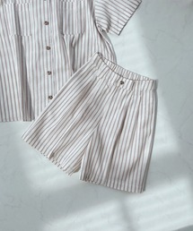 AS KNOW AS plus | ●コットンリネンショートパンツ　セットアップ可能(その他パンツ)