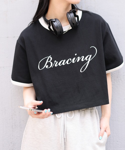 WEGO（ウィゴー）の「WEGO/グラフィックショートリンガーT（Tシャツ/カットソー・レディース・ホワイト/グリーン/ブラック系その他/その他2/グリーン系その他/その他1/その他3/その他4/その他5・SMALL/MEDIUM）」の7枚目の写真