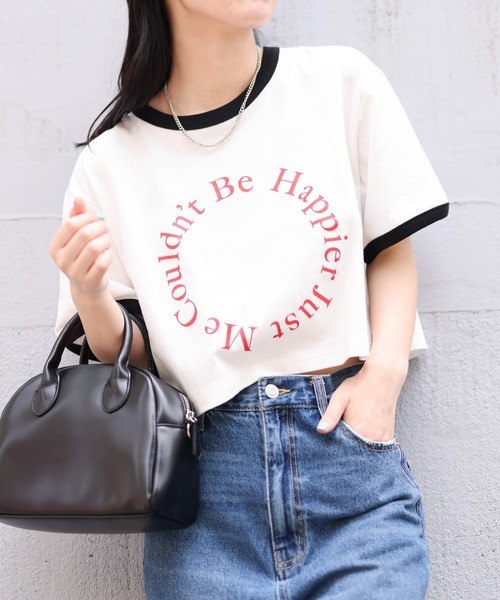 WEGO（ウィゴー）の「WEGO/グラフィックショートリンガーT（Tシャツ/カットソー・レディース・ホワイト/グリーン/ブラック系その他/その他2/グリーン系その他/その他1/その他3/その他4/その他5・SMALL/MEDIUM）」の8枚目の写真