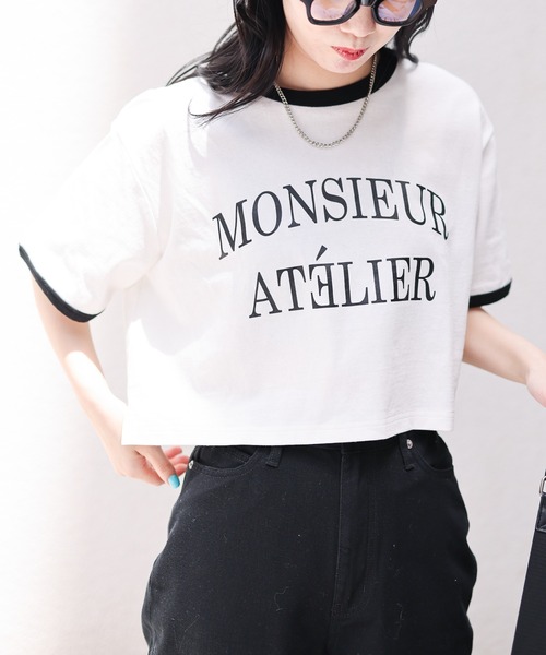 WEGO（ウィゴー）の「WEGO/グラフィックショートリンガーT（Tシャツ/カットソー・レディース・ホワイト/グリーン/ブラック系その他/その他2/グリーン系その他/その他1/その他3/その他4/その他5・SMALL/MEDIUM）」の19枚目の写真