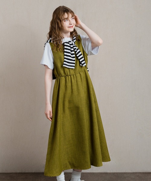 MUHET（ミュエータ）の「リラックスノースリーブワンピース