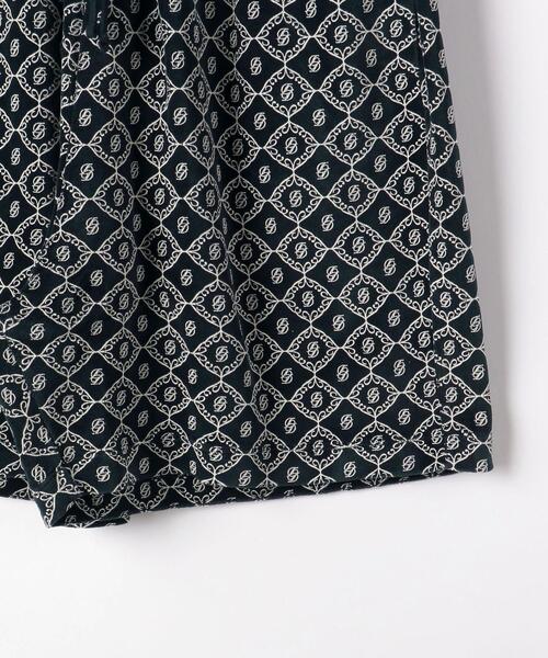 Drole De Monsieur（ドロール ド ムッシュ）の「＜DROLE DE MONSIEUR＞ VLR MONOGRAM SHORTS/ショートパンツ（その他パンツ・メンズ・ネイビー・S/M）」の2枚目の写真