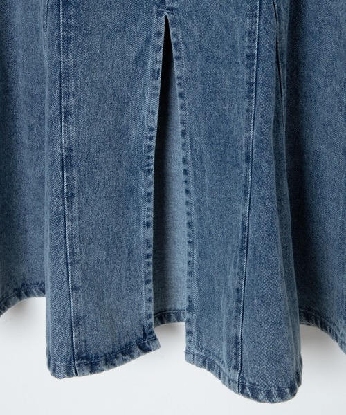 WEGO（ウィゴー）の「WEGO/【一部店舗限定】デニムマーメイドスカート（デニムスカート・レディース・スカイブルー/ブラック系その他・FREE）」の13枚目の写真