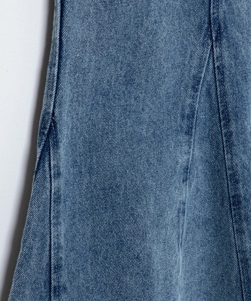 WEGO（ウィゴー）の「WEGO/【一部店舗限定】デニムマーメイドスカート（デニムスカート・レディース・スカイブルー/ブラック系その他・FREE）」の14枚目の写真