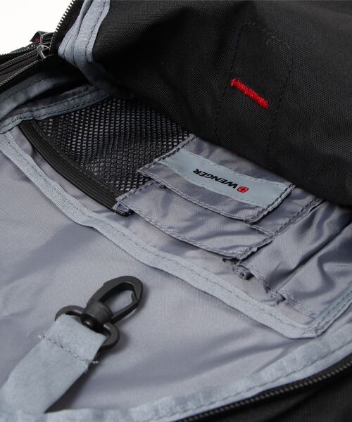 VICTORINOX(ビクトリノックス)の「【WENGER】ウェンガー Wenger BTS 2020, Mars 16" Laptop Backpack, Teal / Red ( R ) 610204(バックパック/リュック・メンズ・ブラック/ブルー・FREE)」の6枚目の写真