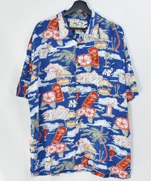 【ヴィンテージ古着】Big Dogs ハワイアンレーヨンシャツ