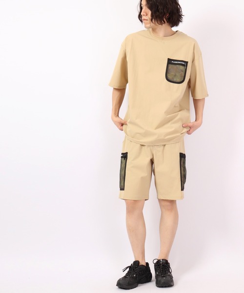 パーカー FLASH PACKER ストレッチナイロン フードジャケット