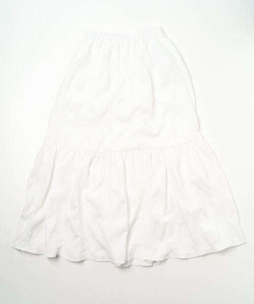 PRIORITY（プライオリティー）の「【Priority/プライオリティー】ティアードスカート（スカート・レディース・ブラック/オフホワイト・FREE）」の16枚目の写真
