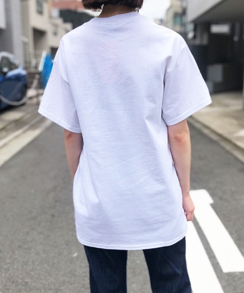 PONY(ポニー)の「【PONY】ポニー シェブロンワッペンロゴTシャツ P19TE13(Tシャツ/カットソー・レディース・ホワイト/チャコールグレー/ブラック・MEDIUM/LARGE)」の11枚目の写真