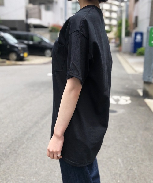 PONY(ポニー)の「【PONY】ポニー シェブロンワッペンロゴTシャツ P19TE13(Tシャツ/カットソー・レディース・ホワイト/チャコールグレー/ブラック・MEDIUM/LARGE)」の10枚目の写真