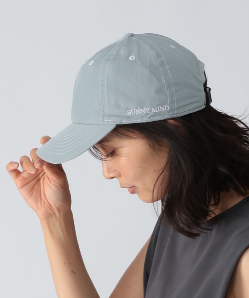 BARNYARDSTORM（バンヤードストーム）の「BARNYARDSTORM / newhattan CAP（キャップ・レディース・シルバーグレー/ライトベージュ・FREE）」の6枚目の写真