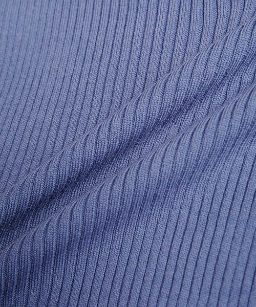 ROPE' PICNIC（ロペピクニック）の「TRUE COTTON/袖フリルニットプルオーバー（ニット/セーター・レディース・ライトグレー/ブラック/イエロー/ブルー/グリーン・38）」の17枚目の写真