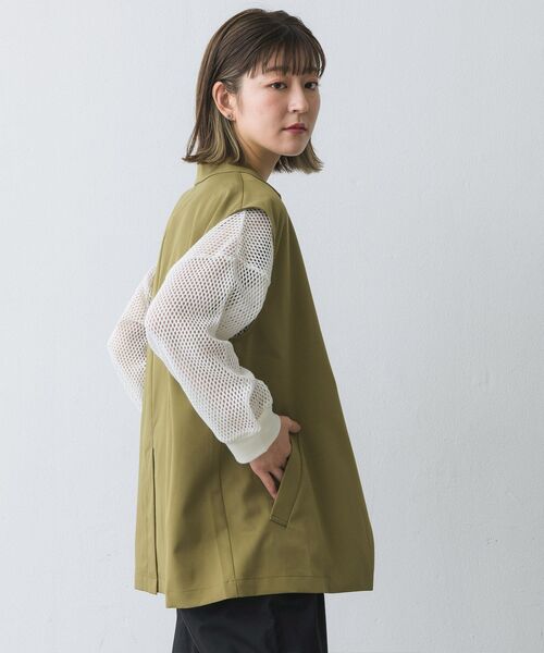 RETRO GIRL（レトロガール）の「テーラーベスト（その他アウター・レディース・ブラック/アイボリー/グリーン・FREE）」の11枚目の写真