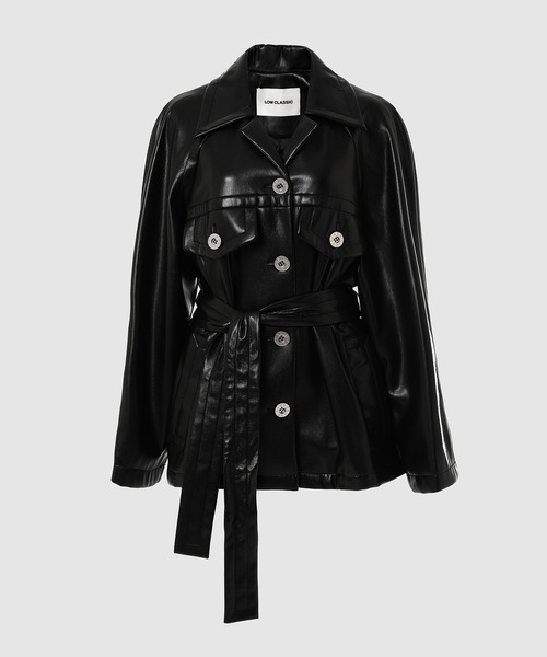 LOW CLASSIC(ロウ クラシック)の「DOWN POCKET JACKET(ダウンジャケット/コート・レディース・ブラック・S)」の8枚目の写真