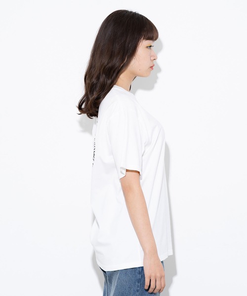 X-girl（エックスガール）の「SPIRAL LOGO S/S TEE（Tシャツ
