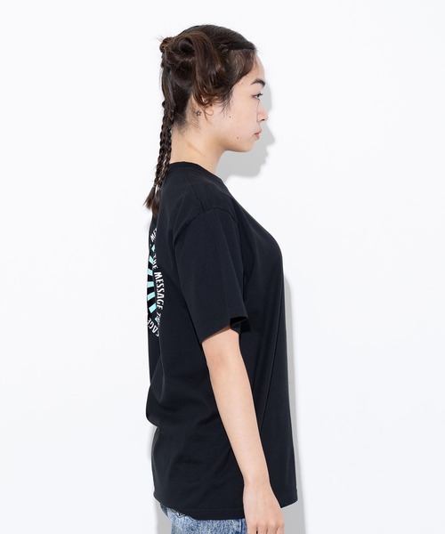 X-girl（エックスガール）の「SPIRAL LOGO S/S TEE（Tシャツ