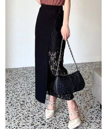 RESEXXY | レイヤードレースニットスカート(スカート)