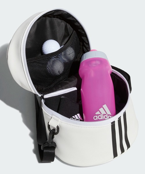 【アディダスゴルフ】 スリーストライプス ラウンドバッグ スリーストライプス ラウンドバッグ【adidas Golf/アディダス