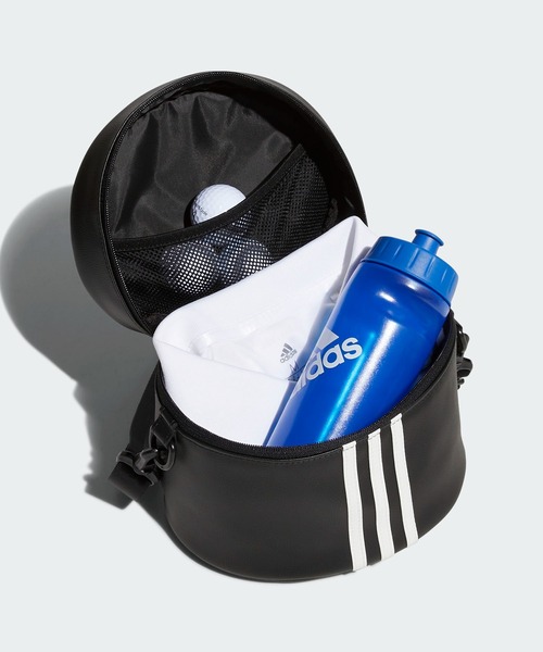 【アディダスゴルフ】 スリーストライプス ラウンドバッグ スリーストライプス ラウンドバッグ【adidas Golf/アディダス