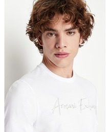 ARMANI EXCHANGE | 【A|X アルマーニ エクスチェンジ】AXロゴ　半袖クルーネックTシャツ/SLIM(Tシャツ/カットソー)