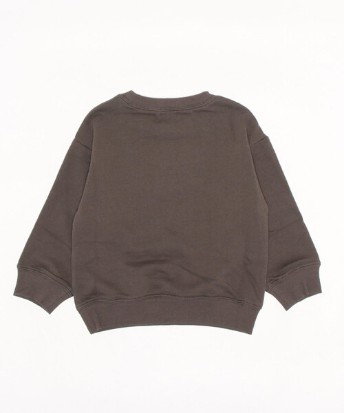 b・ROOM（ビールーム）の「【表コットン毛玉バイバイ】アソートステッチ刺繍ドロップスエット（スウェット・キッズ・チャコール/ベージュ/レンガ/ネイビー/ブルーグレー/アイボリー・130cm/100cm/110cm/140cm/120cm）」の15枚目の写真
