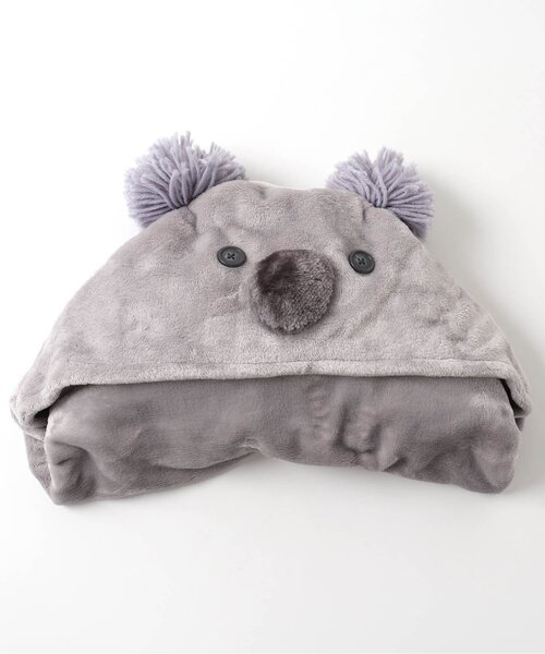 BREEZE（ブリーズ）の「アニマルベビーバギーウォーマー（おくるみ・キッズ・アイボリー/ベージュ/グレー・80）」の8枚目の写真