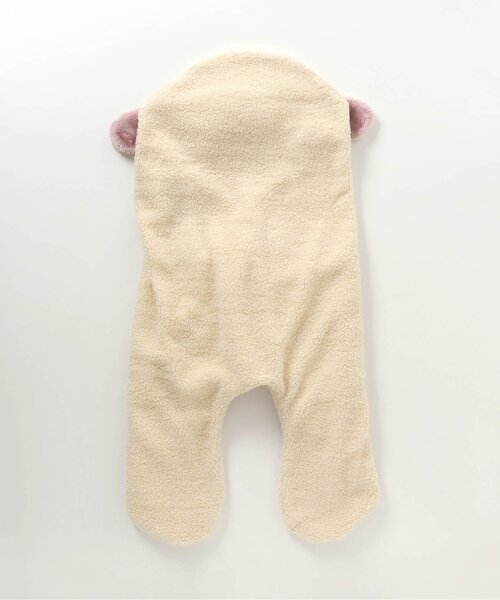 BREEZE（ブリーズ）の「アニマルベビーバギーウォーマー（おくるみ・キッズ・アイボリー/ベージュ/グレー・80）」の11枚目の写真