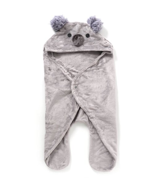 BREEZE（ブリーズ）の「アニマルベビーバギーウォーマー（おくるみ・キッズ・アイボリー/ベージュ/グレー・80）」の20枚目の写真