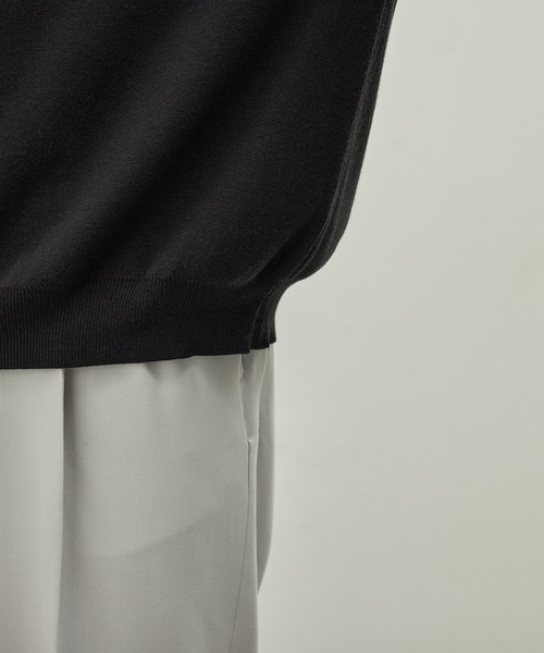 JUNRED（ジュンレッド）の「PBTビッグタートルニット（ニット/セーター・メンズ・ライトグレー/ブラック/ダークグリーン/ベージュ系その他/ブラウン系その他2/チャコールグレー/ブラウン系その他3・S/M/L）」の16枚目の写真