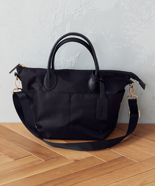 MONO　COMME CA（モノコムサ）の「ショルダー付き ミニボストンバッグ（ショルダーバッグ・レディース・ブラック/ライトグレー/ネイビー/テラコッタ・FREE）」の13枚目の写真